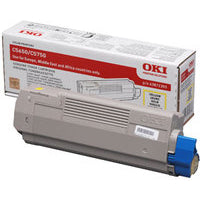 OKI 43872305 Toner yellow, 2K pages/5% for OKI C 5650