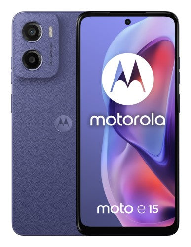Motorola moto e15 16.9 cm (6.67") Dual SIM Android 14 Go edition 4G USB Type-C 2 GB 64 GB 5200 mAh Lavender