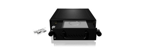 ICY BOX IB-148SSK-B 13.3 cm (5.25") Storage drive tray Black