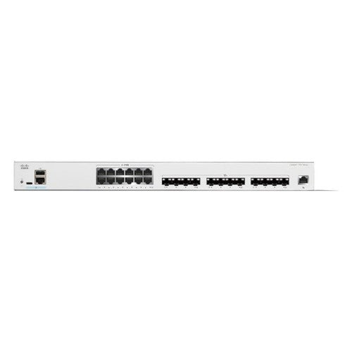 Cisco Catalyst 1300-24XTS Managed Switch, 12 Port 10G Copper, 12x10GE SFP+, Limited Lifetime Protection (C1300-24XTS)