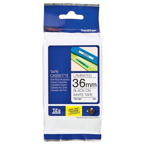Brother Gloss Laminated Labelling Tape