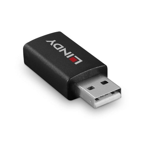 Lindy 71263 cable gender changer USB Type A Black