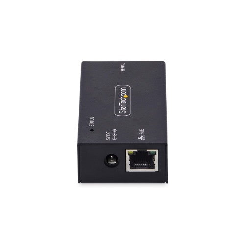 StarTech.com 1-Port Serial to Ethernet Adapter, 802.3af PoE IP Serial Device Server For Remote RS232 Devices, Wall/DIN Rail Mountable, RJ45 LAN to DB9 Serial Converter, TAA