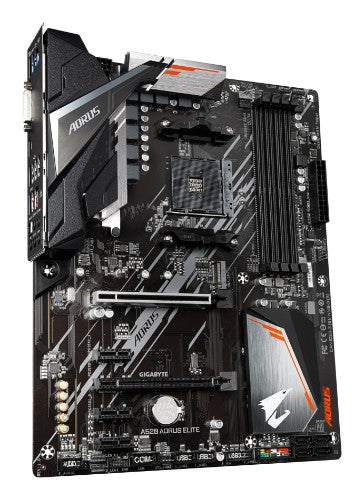 GIGABYTE A520 AORUS ELITE Motherboard - Supports AMD Ryzen 5000 Series AM4 CPUs, 5+3 Phases Pure Digital VRM, up to 4733MHz DDR4 (OC), PCIe 3.0 x4 M.2, GbE LAN, USB 3.2 Gen2