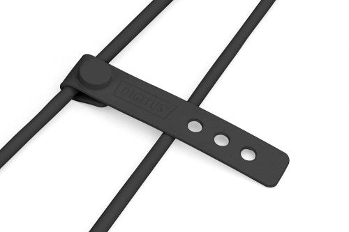 Digitus USB silicone cable, USB 20Gbps, 2m, black