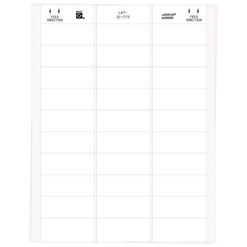 Brady LAT-21-773-1 printer label Silver