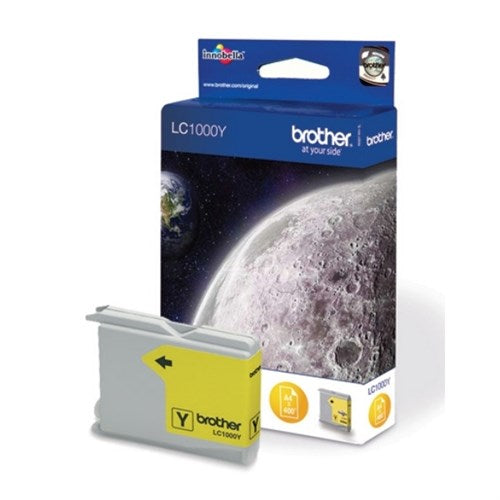 Brother LC-1000Y Ink cartridge yellow, 400 pages ISO/IEC 24711 6.5ml for Brother DCP 130 C/MFC 5460