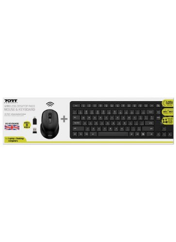 Port Designs 900904-UK keyboard Mouse included QWERTY UK English Black