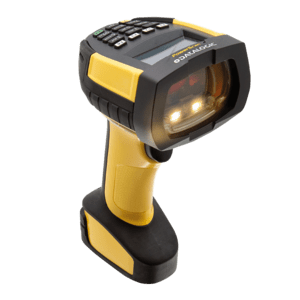 Datalogic PM9600-DKHP433RB barcode reader Handheld bar code reader 1D/2D Laser Black, Yellow