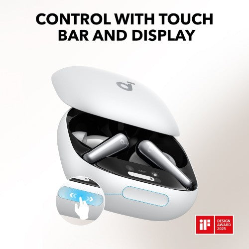 Soundcore Liberty 4 Pro Headset True Wireless Stereo (TWS) In-ear Calls/Music/Sport/Everyday Bluetooth White