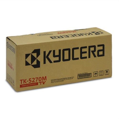 Kyocera 1T02TVBNL0/TK-5270M Toner-kit magenta, 6K pages ISO/IEC 19752 for Kyocera P 6230