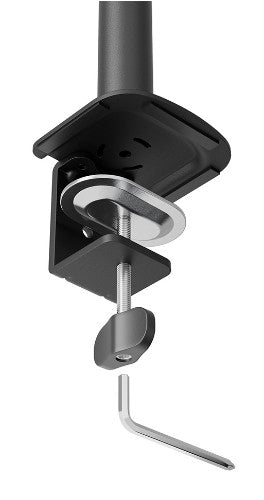 Neomounts DS60-600BL2 Monitor arm 10-32" - Quick-fix - 180°-stop