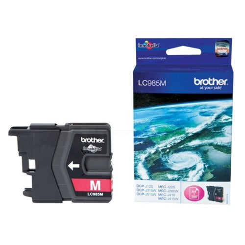 Brother LC-985M Ink cartridge magenta, 260 pages ISO/IEC 24711 4.8ml for Brother DCP-J 125