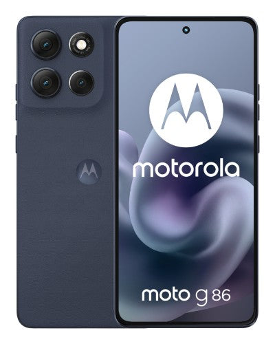 Motorola moto g86 5G 16.9 cm (6.67") Dual SIM Android 15 USB Type-C 8 GB 256 GB 5200 mAh Dark Blue