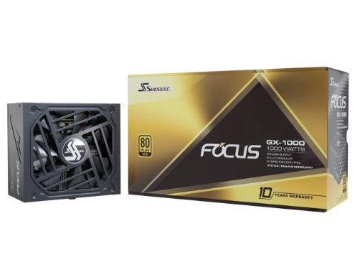 Seasonic Focus GX ATX 3.0 power supply unit 1000 W 20+4 pin ATX Black