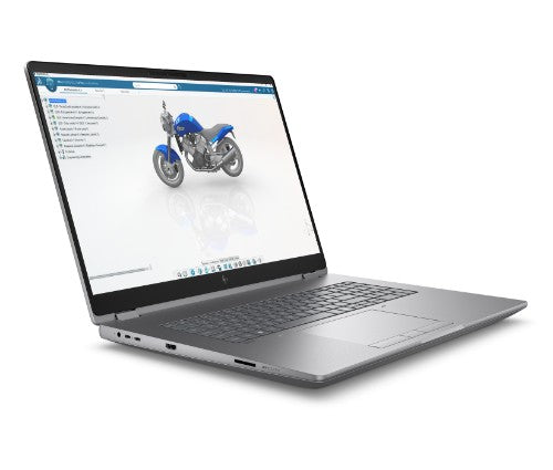 HP ZBook Fury G1i Wolf Pro Security Edition Intel Core Ultra 9 285HX Mobile workstation 45.7 cm (18") WQXGA 128 GB DDR5-SDRAM 2 TB SSD NVIDIA RTX PRO 5000 Blackwell Wi-Fi 7 (802.11be) Windows 11 Pro AI Workstation, AI PC Silver