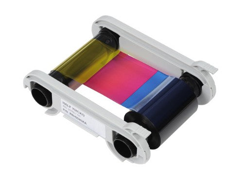 Evolis R7H006NAA Thermal-transfer ribbon Bk,C,M,Y, Transparent, 250 pages for Evolis Elypso/Primacy