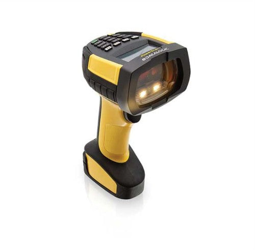 Datalogic PM9600-DKHP433RK10 barcode reader Handheld bar code reader 1D/2D Laser Black, Yellow