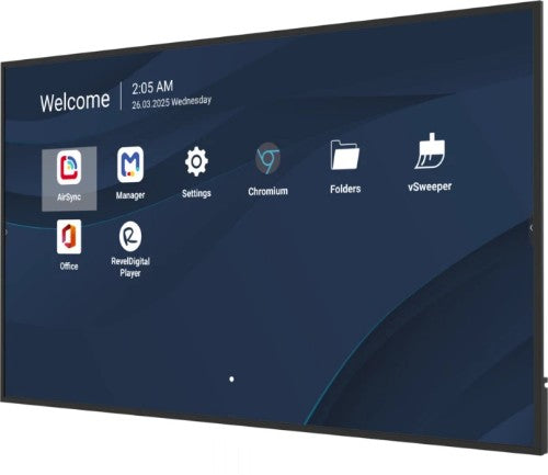 Viewsonic 75" 4K Professional Commercial Display with ProAV Integration