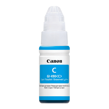 Canon 0664C001/GI-490C Ink bottle cyan, 7K pages 70ml for Canon Pixma G 1400