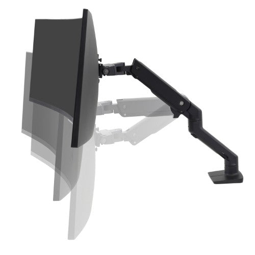 Ergotron HX Series 45-647-224 monitor mount / stand 124.5 cm (49") Desk Black