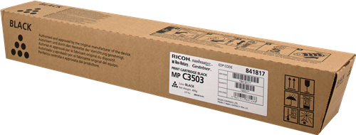 Ricoh 841817 Toner black, 29.5K pages for Ricoh Aficio MP C 3003/3004