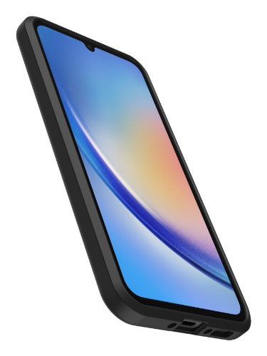 OtterBox React Case for Galaxy A34 5G, Shockproof, Drop proof, Ultra-Slim, Protective Thin Case, Tested to Military Standard, Antimicrobial Protection, Black