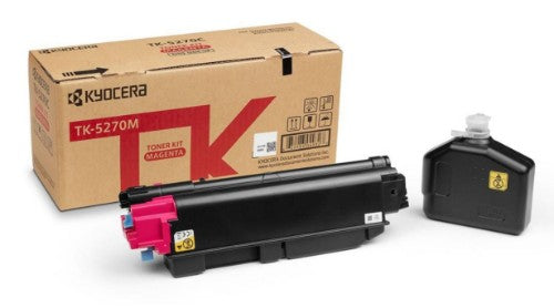 Kyocera 1T02TVBNL0/TK-5270M Toner-kit magenta, 6K pages ISO/IEC 19752 for Kyocera P 6230