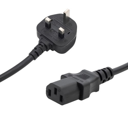 connektgear 3m UK Mains Power Cable - UK Plug to C13 Socket