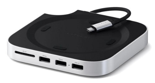 Satechi ST-GNMMES laptop dock/port replicator Wired USB 3.2 Gen 2 (3.1 Gen 2) Type-C Silver