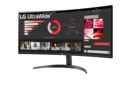 LG 34WR50QK-B computer monitor 86.4 cm (34") 3440 x 1440 pixels Wide Quad HD Black
