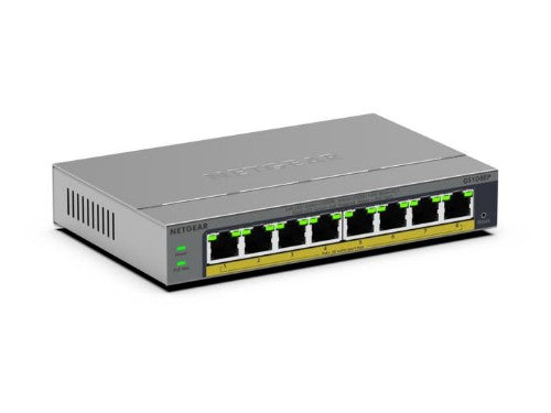 NETGEAR GS108EP Managed L2/L3 Gigabit Ethernet (10/100/1000) Grey