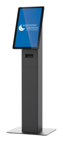Ergonomic Solutions SpacePole Kiosk SpacePole Mini Kiosk Floorstand