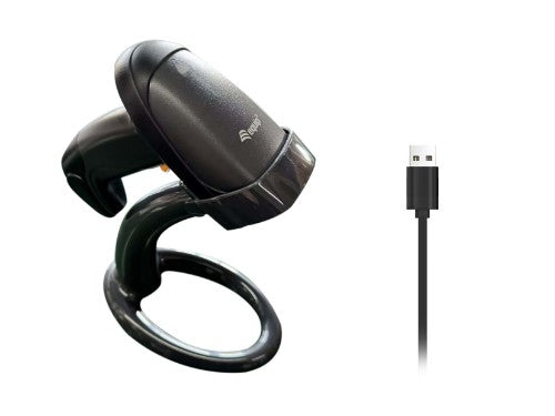 Equip Wireless 1D Laser Barcode Scanner, with Stand