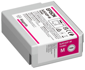 Epson C13T52M340/SJIC-42-P-M Ink cartridge magenta 50ml for Epson CW C 4000 BK/MK