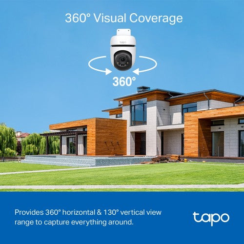 TP-Link Tapo Outdoor Pan/Tilt Security WiFi Camera