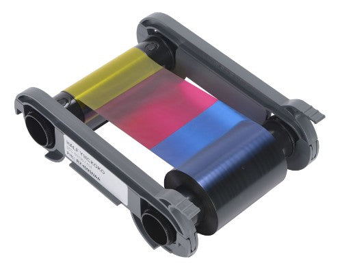 Evolis R7H006NAA Thermal-transfer ribbon Bk,C,M,Y, Transparent, 250 pages for Evolis Elypso/Primacy