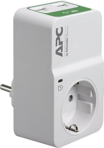 APC PM1WU2-GR surge protector White 1 AC outlet(s) 230 V