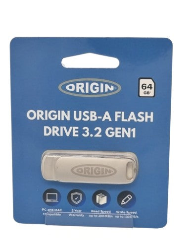Origin Storage Origin 64GB USB-A flash drive 3.2 Gen1