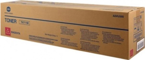 Konica Minolta A3VU350/TN-711M Toner magenta, 31.5K pages/5% for KM Bizhub C 654