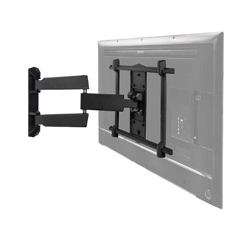 B-Tech Ultra-slim Double Arm Flat Screen Wall Mount with Tilt & Swivel (VESA 600 x 400)