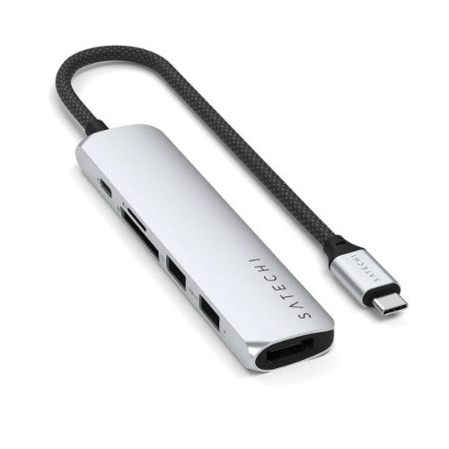 Satechi ST-P6SS interface hub USB Type-C 10000 Mbit/s Silver