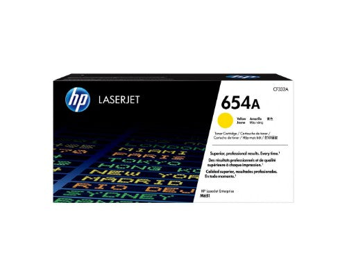 HP CF332A/654A Toner cartridge yellow, 15K pages ISO/IEC 19798 for HP Color LaserJet M 651
