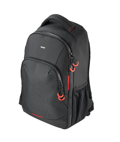 Hama Ohio Backpack Black, Red