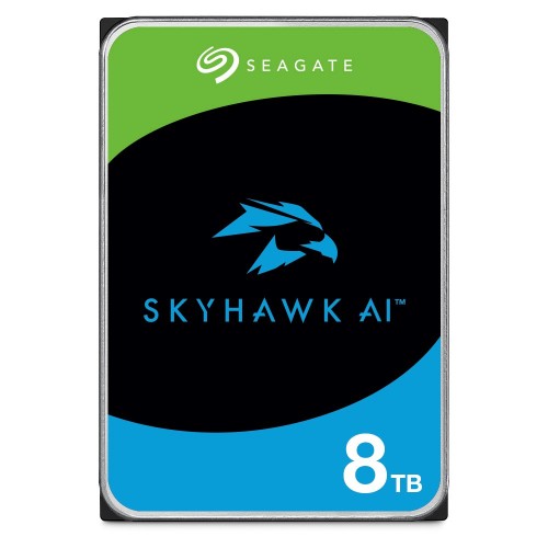 Seagate SkyHawk AI internal hard drive 8 TB 7200 RPM 256 MB 3.5" Serial ATA III