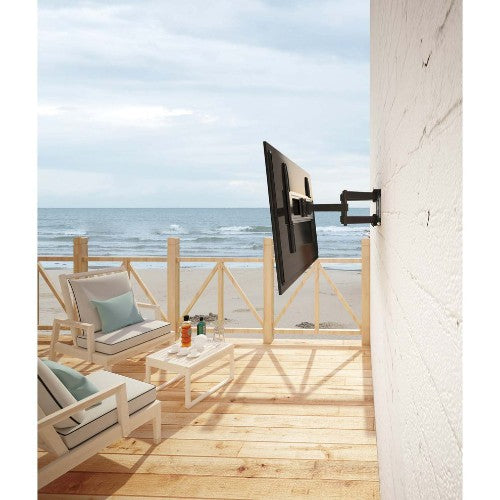Manhattan Outdoor Wall Mount for TV & Monitors (Full Motion), For screens 37" to 65", VESA compatability: all between 200x200mm and 600x400mm - check the dimensions of the four mounting holes on back of screen to ensure it fits, Max 50kg, Weatherprood, Br