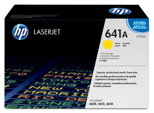 HP C9722A/641A Toner cartridge yellow, 8K pages/5% for Canon LBP-85/HP Color LaserJet 4650