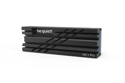be quiet! MC1 PRO Solid-state drive Heatsink/Radiator Black 1 pc(s)