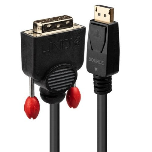 Lindy 2m DisplayPort to DVI-D Cable