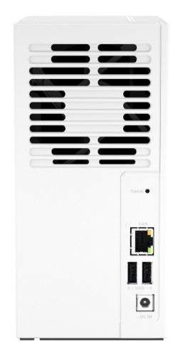 QNAP TS-233 NAS/storage server Tower ARM Cortex-A55 2 GB 0 TB QNAP QTS White